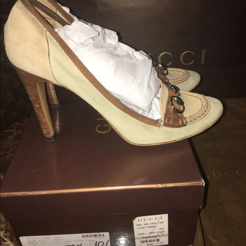 Authentic Suede Gucci Shoes - Picture 7 of 13